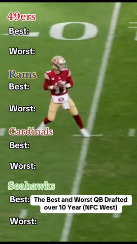 #nfl #nflfootball #nfcwest #brockpurdy #kylermurray #fyp 