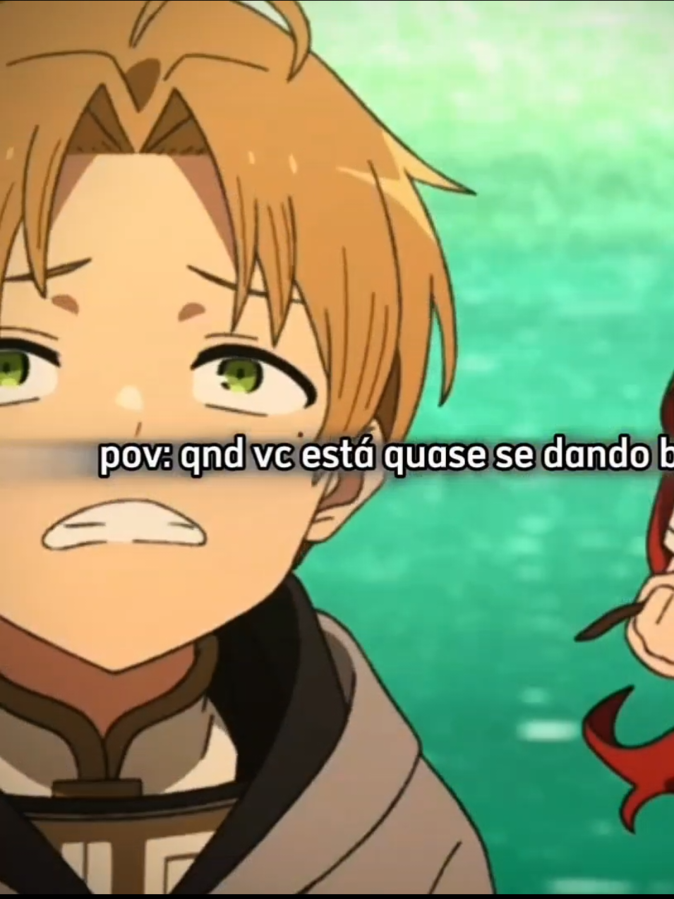 melhor app pra assistir animes, link na Bio🍷🗿 #Anime #animes #animeedit #animetiktok #animefyp #rudeus #rudeusgreyrat #mushokutensei #mushokutenseiisekaiittarahonkidasu #ruigerd #erisgreyrat 