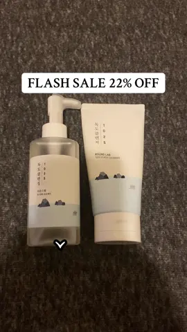Roundlab double cleansing set for $32!!! #fyp #foryoupage #hygiene #skincare #ttshop 