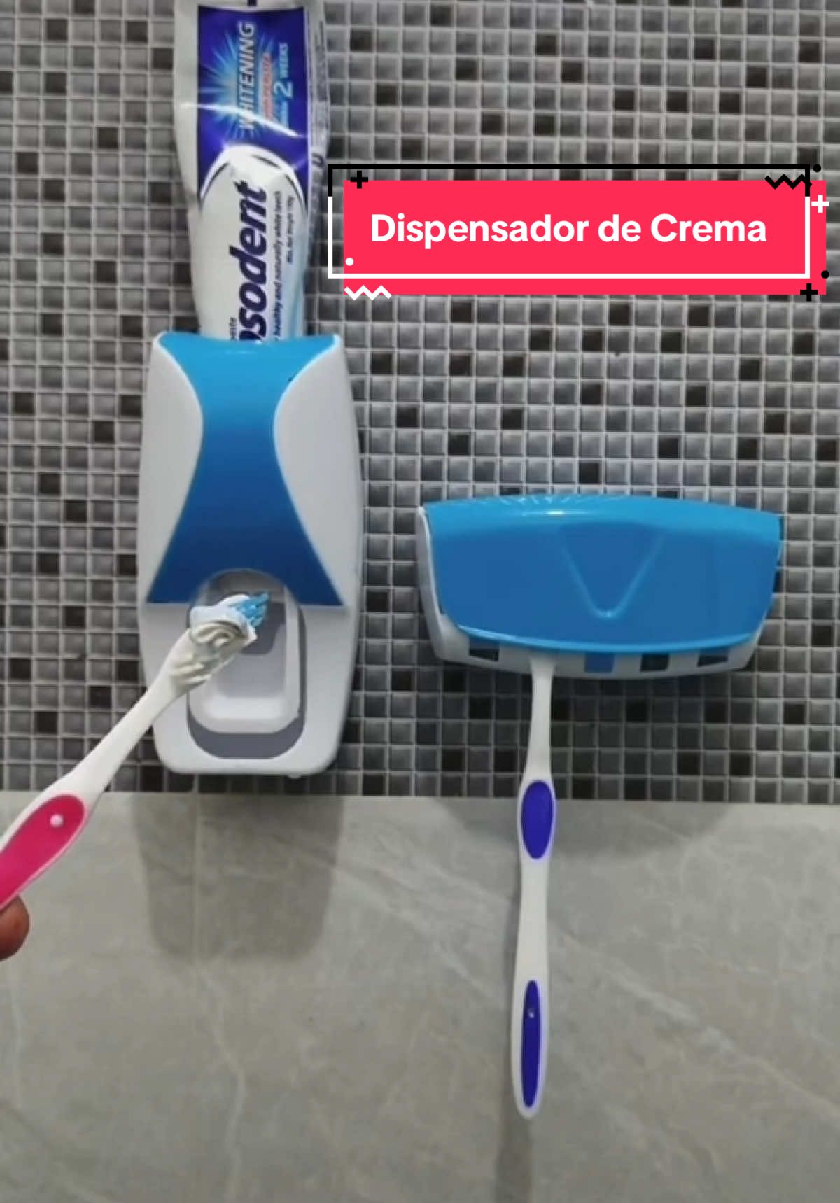 🪥¡Dispensador de crema dental práctico y elegante! Mantén tu baño ordenado y tu pasta siempre a mano. 🙌  Precio mayor 2$ ❗️ A PARTIR DE UNA PIEZA cancelando en divisa te queda al mayor❗️ Precio detal: 3$ #viraltiktokvideo #baki #karaoketiktok #dispensador 