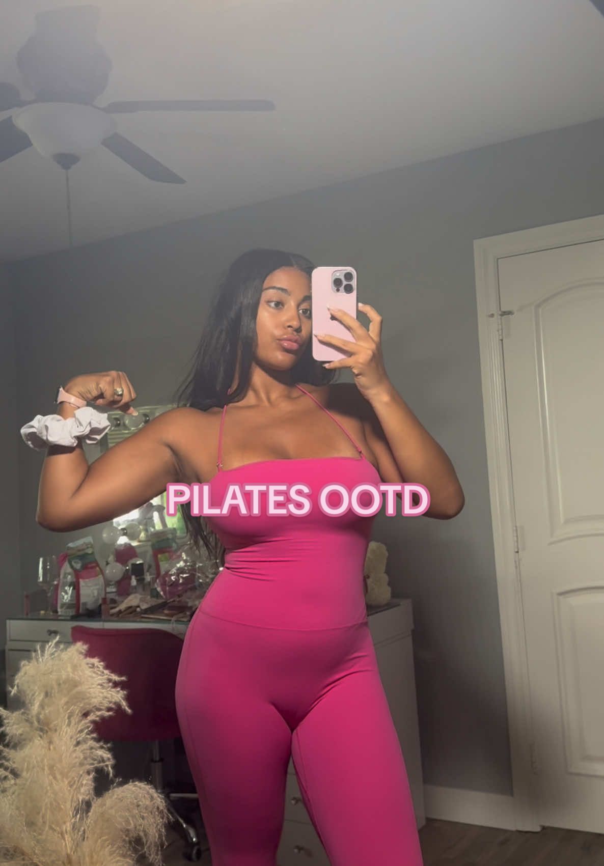 Pilates ootd 🎀 #timeoffsports #tiktokshopcreatorpicks #jumpsuit #pilatesootd #CapCut @TimeOFF Sports 