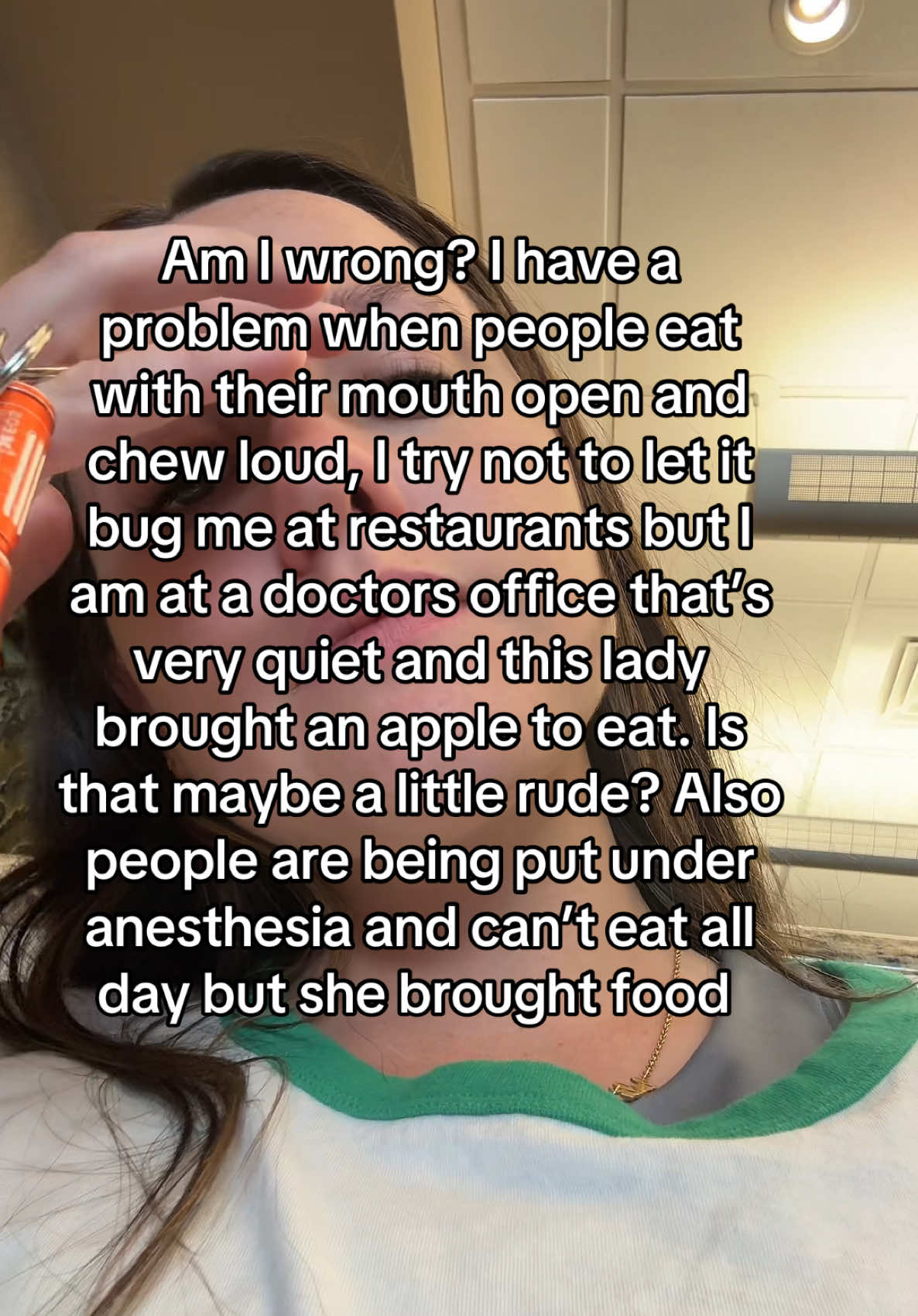 Maybe I’m just mean. I don’t know help me understand this. #fyp #rude #notrude #judge #sahm #chewing #doctors 