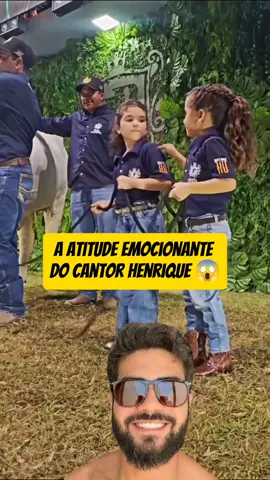 A atitude emocionante de Henrique #henriqueejuliano #sertanejo #noticias #filhos 
