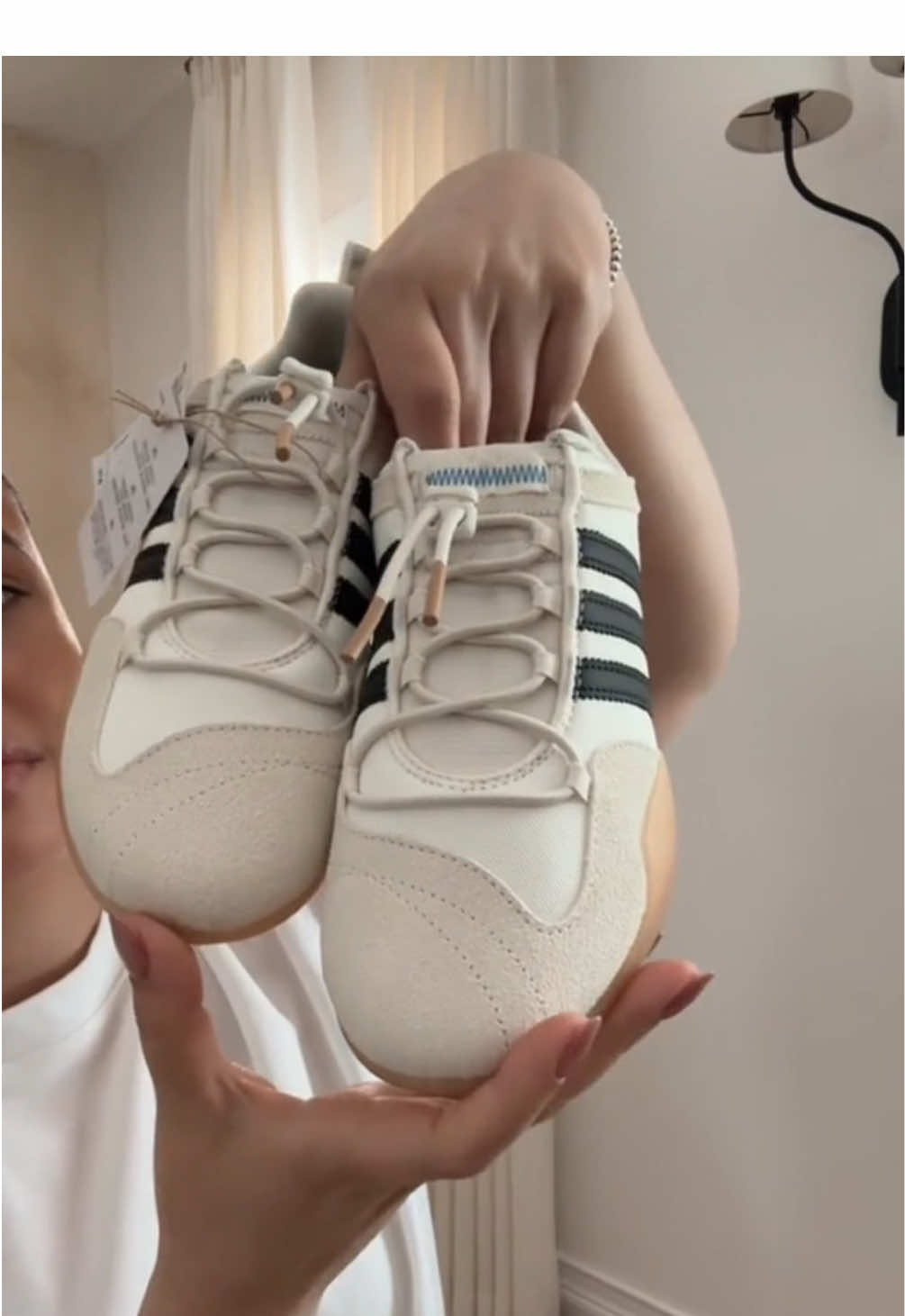 Bad Bunny X Adidas Ballerina Collection 😙🤌🏼  #adidas #adidasballerina #badbunnyadidas #womenssneakers #sneakertok 