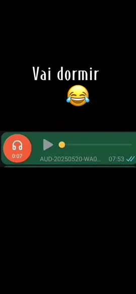 Vai dormir 😂#😂 #audiosparatiktok #audiosengraçados #audioviral #audioswhatsapp #audios 