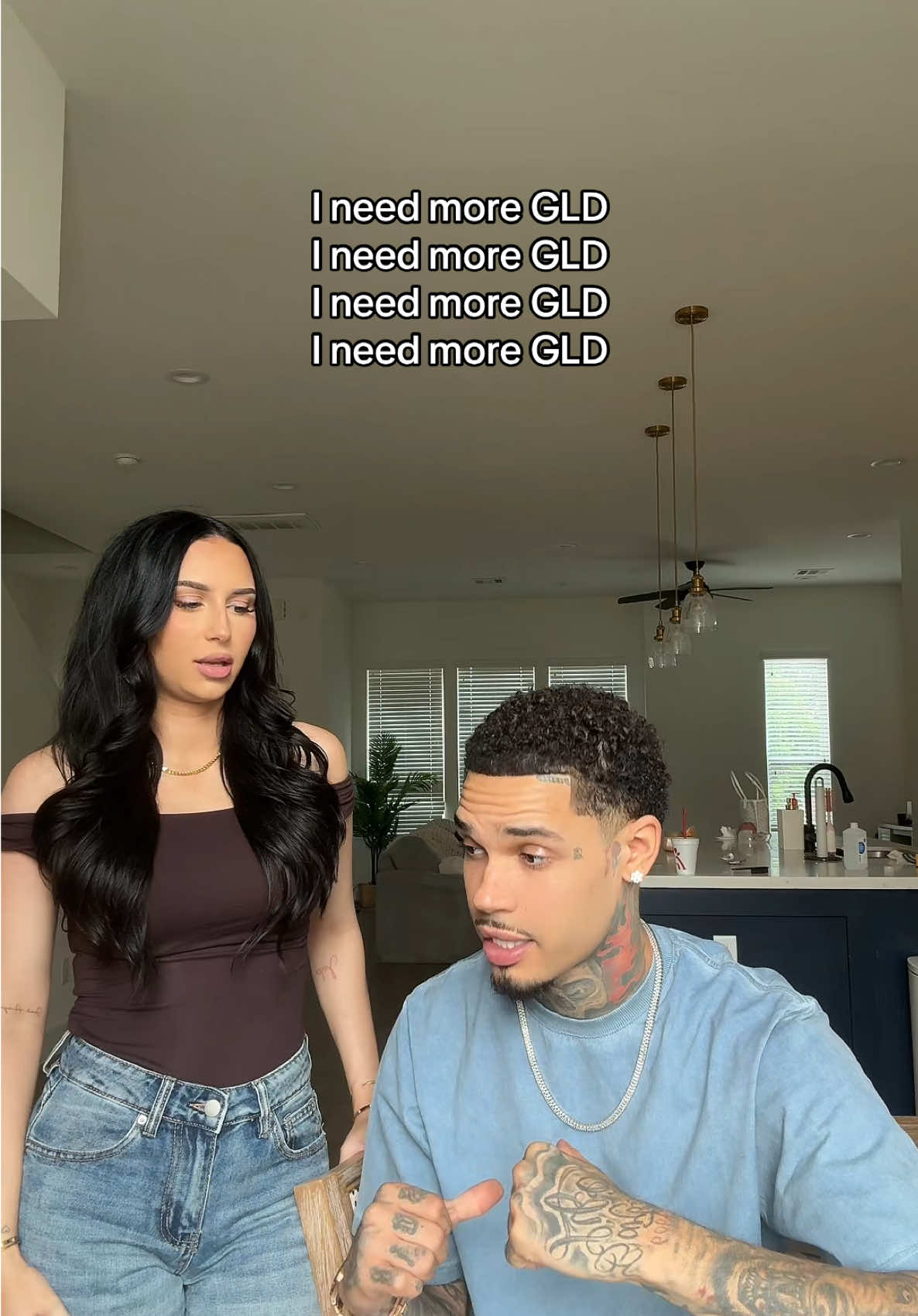 I guess were both getting more @ShopGLD 😅 #fyp #foryou #couplecomedy #trending #Relationship #shopgld #gldgang 