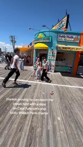#oceancitynjboardwalk #50years #deathforhire #shoretoescape #stiltwalker #ocnjbordwalk #captfullerum