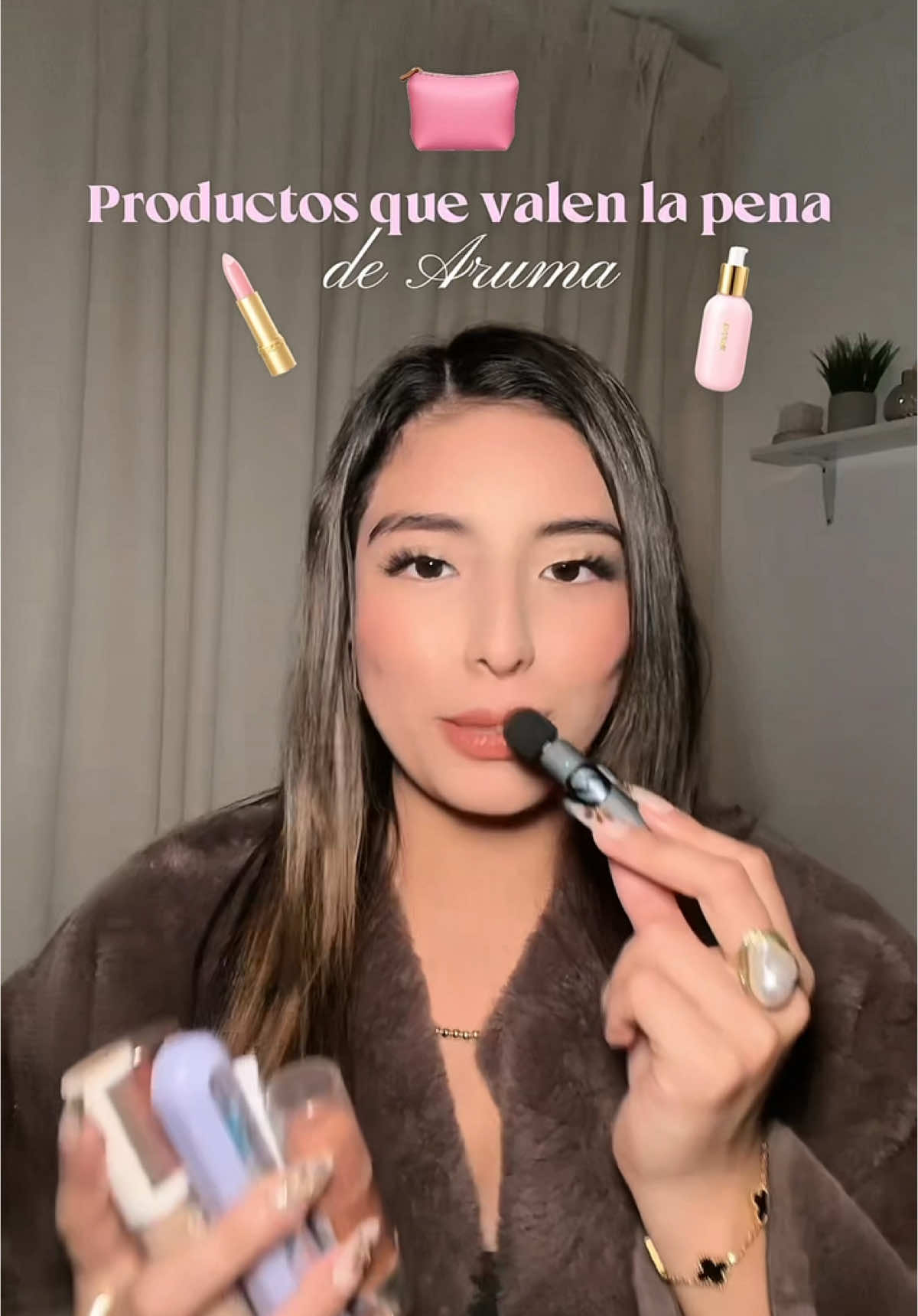 #Maquillaje que vale la pena de #aruma 💗⭐️  Algunos de mis favs que nunca me faltan! ✨  @Aruma  #Makeup #hauls #aruma #limaperu #reviews #maquillajetips 