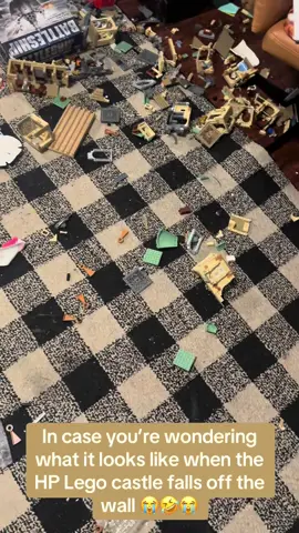 Ok ok I put too many games on the shelf. And it fell off the wall with my #harrypotterlegocastle 🤣😭🤣😭 #legos #harrypotter #harrypotterlegos #legocastle #legofail #legotiktok #fyp #trending #xyzbca #chickens #photography #syrenasunshinephotography #hbo #harrypottertiktok #TikTokTrends 