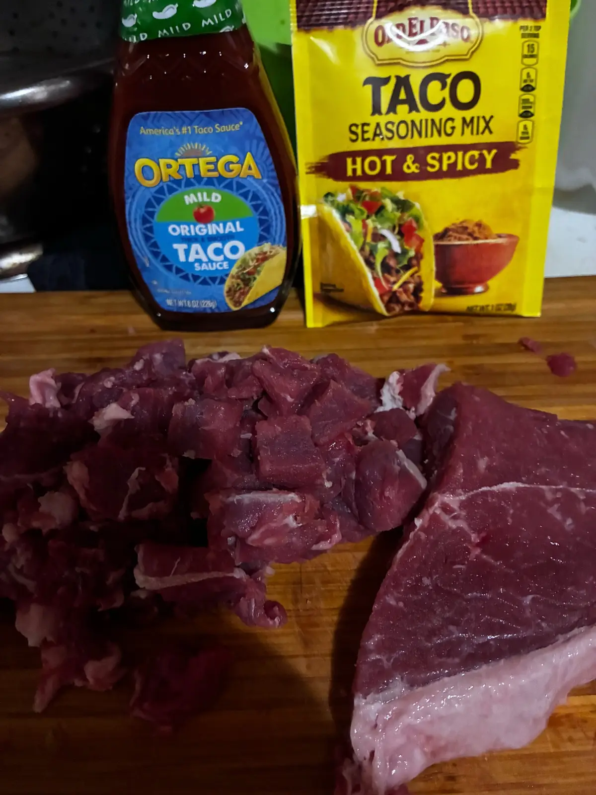 Steak burrito and baked fries high protein meal