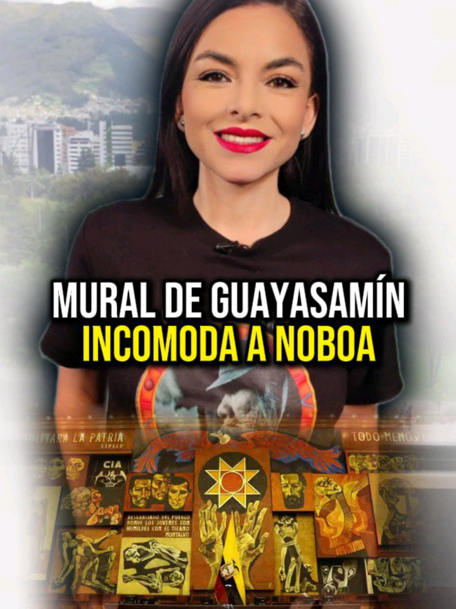 En medio del poder legislativo de Ecuador 🇪🇨 se encuentra el mural del maestro Oswaldo Guayasamín, un ícono artístico y político, símbolo elocuente de lo que se espera y exige del poder, pero hoy parece incomodar. Cercanos a Daniel Noboa sugieren retirar el mural ya que a según representa una visión 
