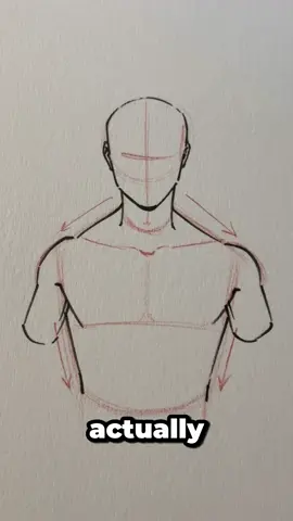 It’s probably the easiest way to draw the torso . . . ☠️🤷‍♂️ || #art #anime #manga #naruto #fyp #foryou #foryoupage 