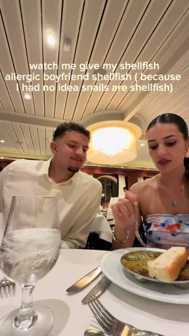 Safe to say I’ll be googling EVERYTHING now before I let him try what I’m eating 🫠🫠🫠🫠 #fyp #foryou #vacation #cruise 