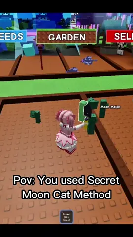 Moon Cat Method in Grow A Garden #growagarden #growagardenroblox #mooncatmethod #fyppppppppppppppppppppppp #roblox 