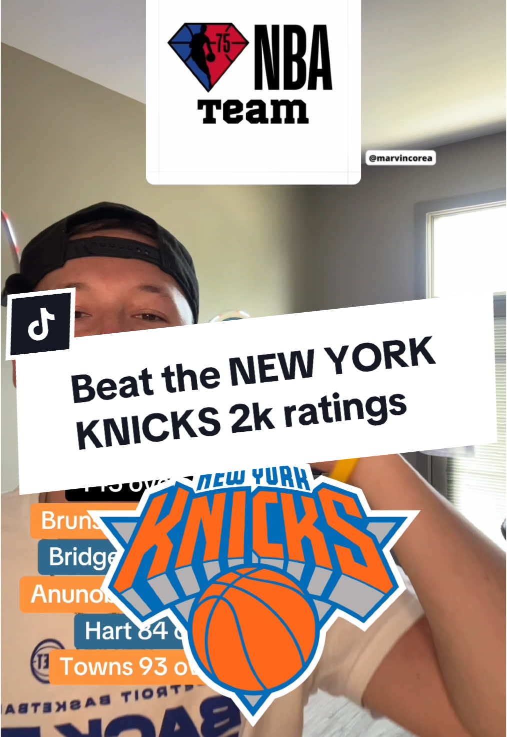 Beat the NEW YORK KNICKS 2k ratings #nyk #knicks #newyork #2k #newyorkknicks #nbaplayoffs #stephcurry
