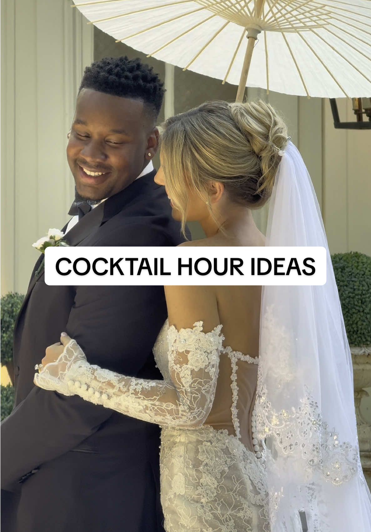 we wanted our cocktail hour to feel fun, personal & FULL of surprises! ✨💛🥂 drink wall: MADE BY MY DAD (available for rent in STL) signature drinks: @Liquid Love Co  audio book: @After The Tone  livepainter: @artofanusha  signage: @Sweet Somethings Calligraphy  🎥: @aforevermore.co  #2025bride #cocktailhour #wedding 