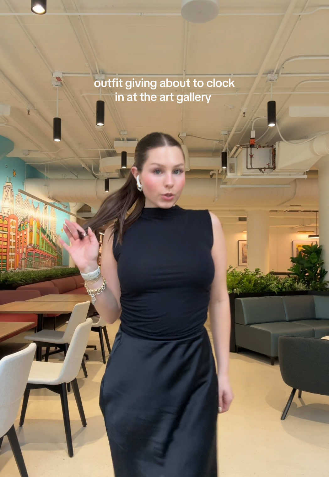 channeling the queen miss charlotte york with this work #OOTD 