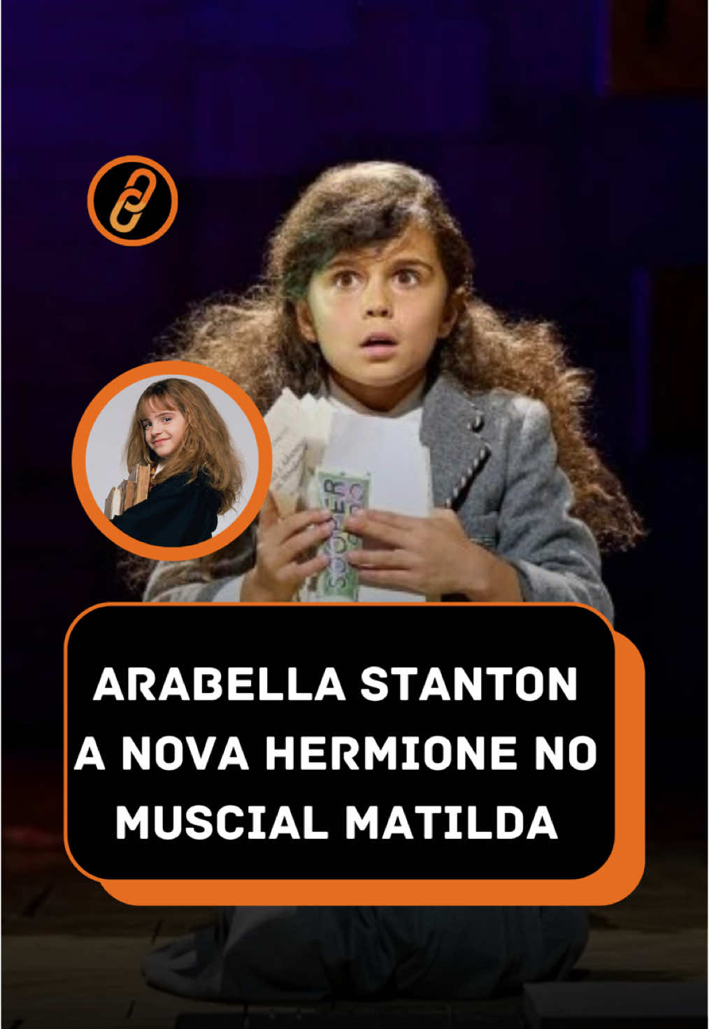 PARECE QUE ELA JÁ ESTÁ EM HOGWARTS! Arabella Stanton Acaba de ser confirmada como Hermione Granger na nova adaptação em formato de série da HBO de Harry Potter! A jovem atriz, ao que tudo indica, é a única do novo trio de ouro que já tem um pézinho na atuação. Já tendo estrelado em diversas peças de teatro e musicais no Reino Unido, como “Chitty Chitty Bang Bang Jr.” “Frozen Jr” e seu maior papel em “Matilda: O Musical” onde ela interpretou a personagem principal durante 2023 -2024. Os outros Atores mirins anunciados pela HBO foram Dominic McLaugh como Harry Potter e Alastair Stout como Ronald Weasley, o que vocês acharam dessas escolhas? #link #seulinkpratudo #nostalgia #entretenimento #entretenews #harrypotter #hbo #matilda #ArabellaStanton #hermionegranger #DominicMcLaugh #AlastairStout #RonWeasley #hogwarts #musical