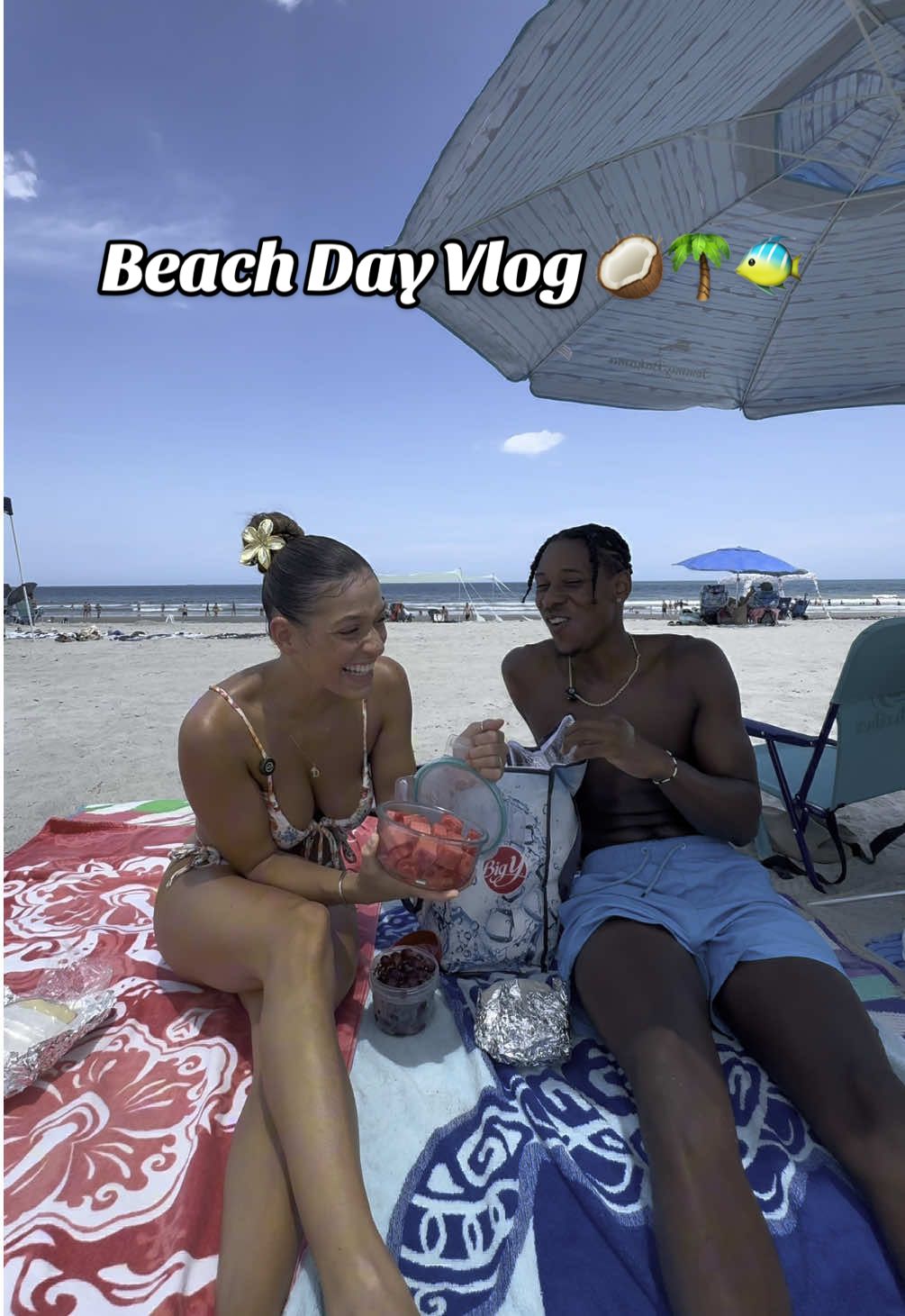 This was so peaceful 🩵 #desandnaz #couples #relationshipgoals #funny #beach #Vlog #relatable 