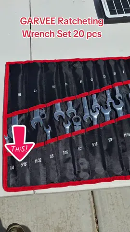GARVEE Ratcheting Wrench Set 20 pcs #garvee #wrenchset #ratchet #mechanic #mechanictools #ratchetwrench #fyp #tiktokshop #autos #shoptools #herramientas #tiktokshopcreatorpicks #LiveOutlandish 