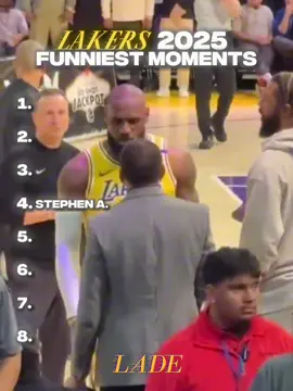 Top 8 funniest moments of the 2025 Lakers season 😂