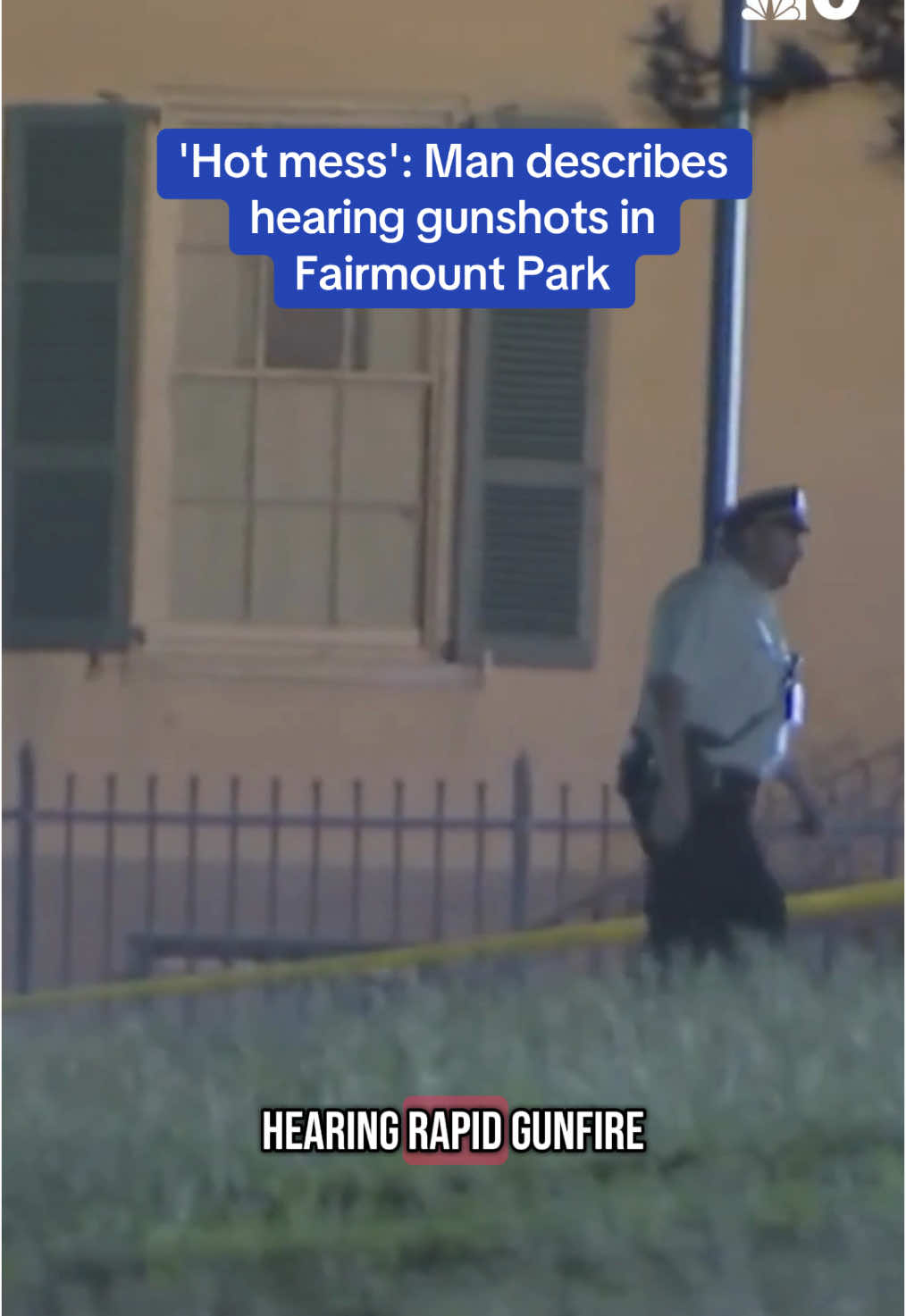 One person who was there when the gunfire broke out at Fairmount Park on Memorial Day described how it became chaotic. #nbc10philly #philly #philadelphia #memorialday #investigation #police 
