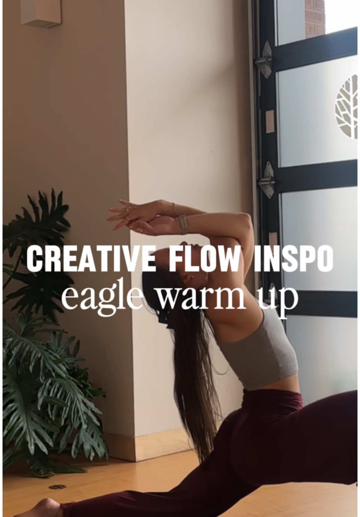 Obsessing over this this eagle-inspired warm-up 🧿✨ ⁣ ⁣ & I think my students are too 🤩 ⁣ Save this spicy warm up to inspire your flow & check back in tomorrow for more eagle magic 👀🔥 #garudasana #yoga #fypシ #yogainspiration #eagleflow #vinyasa #vinyasasequence #creativesequencing 