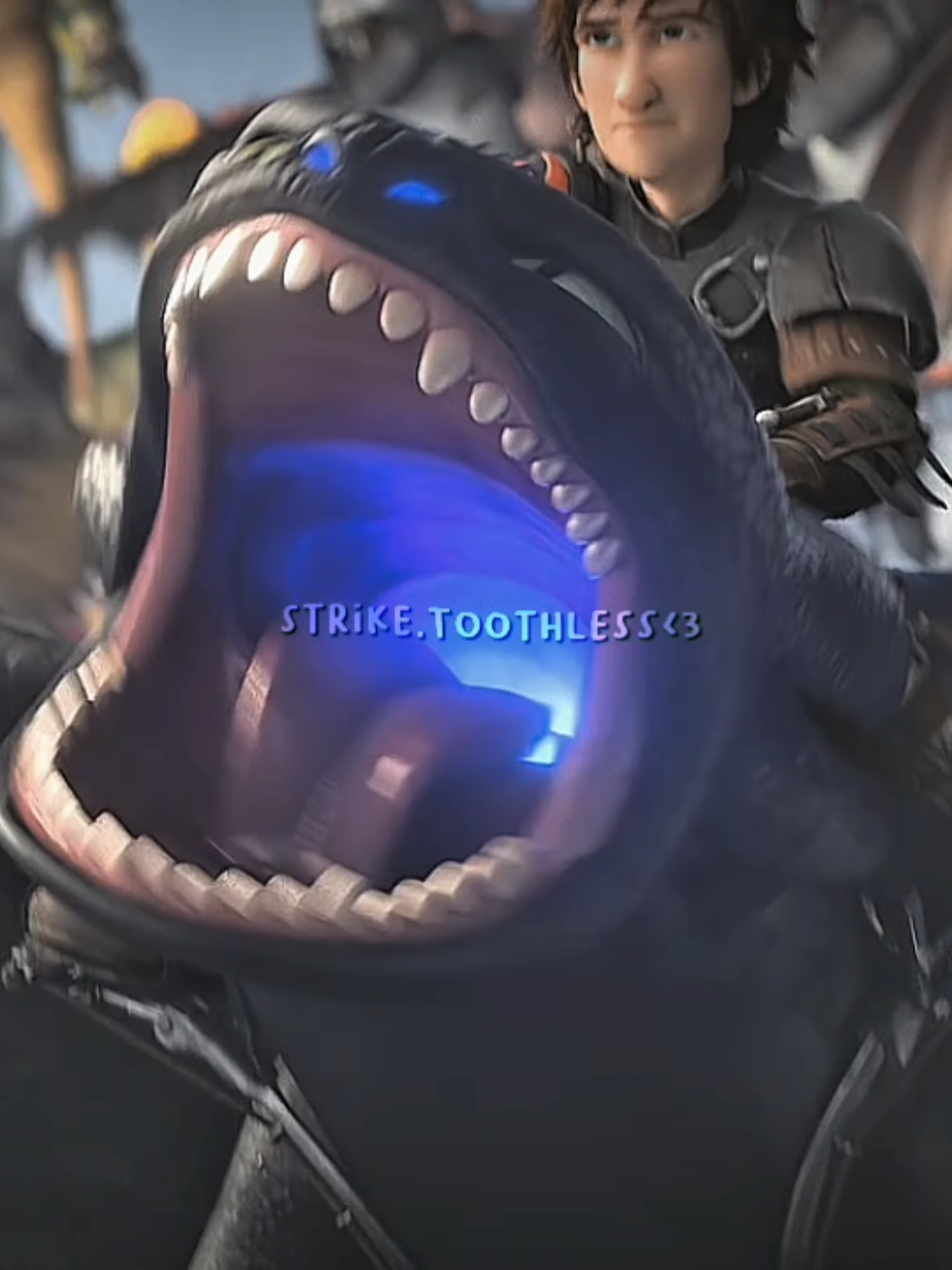 cual es tu rugido fav? #dreamworks #howtotrainyourdragon #lightfury #toothless #nightfuryedit #dragons #fyp #Viral 