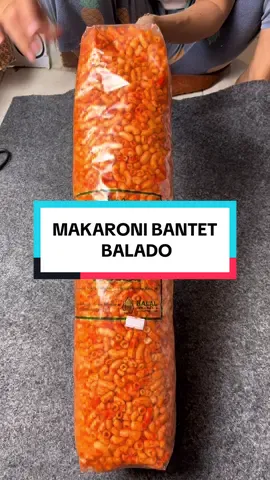 MAKARONI BANTET 1 bal 1kg #makaronibantet #makaroni #makaronipedas #makaronibalado #makaronibantat #makaronibantet1kg #camilan #cod #freeongkir #fyp 