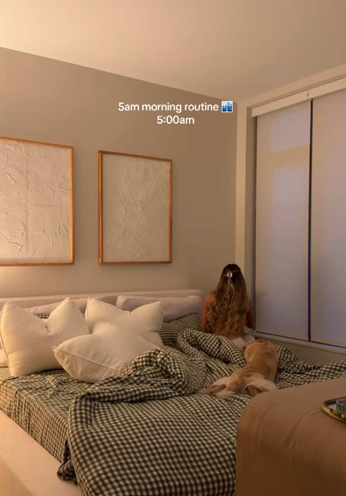 a morning before wfh 🤍 #boston #5ammorningroutine #timestamped #dayinmylife #goldenretriever #GymTok 