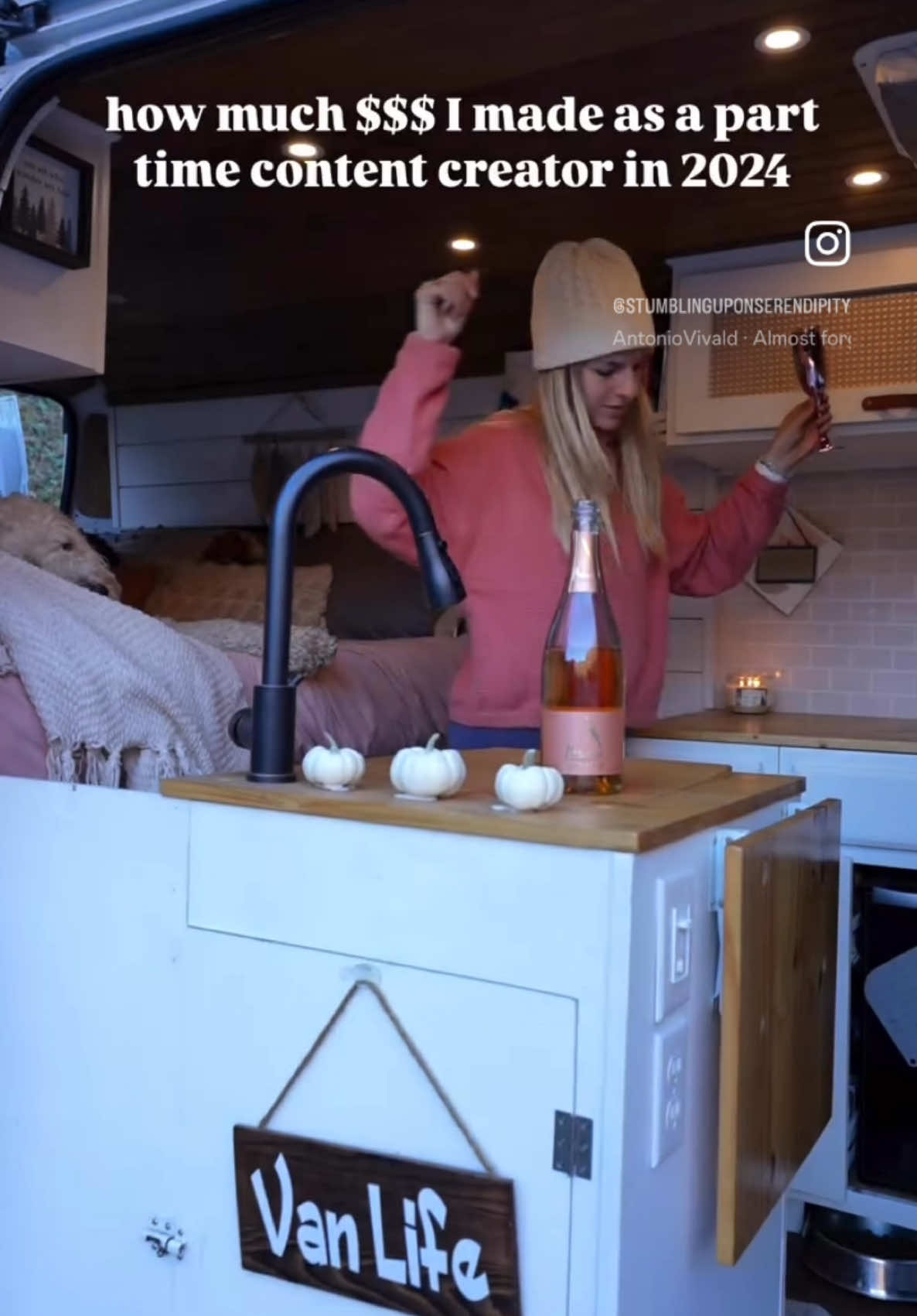 How much money I made as an “influencer” in 2024 ⤵️ $42,585 “Influencer” is in quotes because I hate this word, but alas, that is what this money is from. However, I still prefer “content creator” 🙃 A few things to note: 1. I was a full-time content creator for 4 months in 2024. Why 4 months? Things happened, opportunities fell in my lap, and I didn’t want to pass them up. I’m all about saying “yes” and seeing what happens. Also, the content creator burnout is REAALLL.  2. I stopped pitching in August. I think I pitched about 10 brands total the second half of the year. Why? It started with my breakup and just feeling absolutely defeated, I didn’t have it in me, I was also starting new client work at that moment and then a month later more client work came. I had signed some great contracts, so I decided to just enjoy the rest of 2024 for what it was - the end of vanlife. I loved doing it this way, but I do think I would’ve met my $50k goal for influencer income for the year if I did pitch more. I don’t at all regret how I did it, though. 3. This income is all UGC and brand partnerships. This doesn’t include affiliate or ad/bonus income. (although that’s not a lot lol) 4. This does not include my client work that I was also doing and getting paid for.  5. The $$ per month here is actually the months I signed the contracts. The payment is always whacky and could come 3 months later so I like to go off of it this way! Any questions? Drop ‘em below! I love to help out a fellow content creator 🤗 #contentcreationtips #contentcreative   #travelcontentcreator  #vanlifeing   #solofemalevanlife  #lifeontheroad  #travelcreatives 