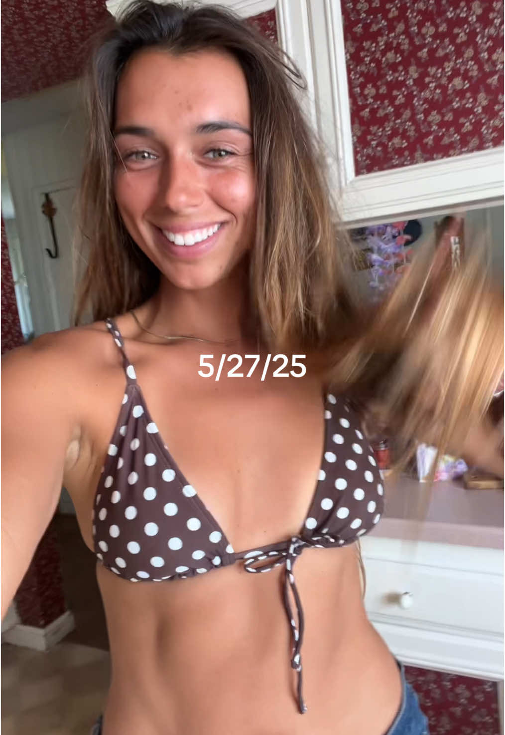 Literally two different people hair body and mind #s#surfergirls#Summert#transitiont#transformation’m so happy Summer Lucky is here