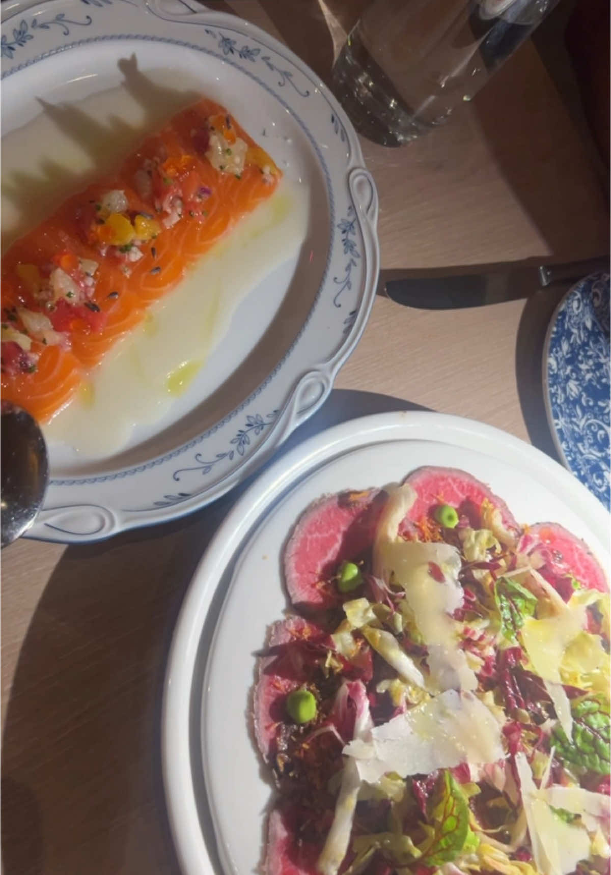 Dreaming of this meal #fyp @Blu on the Hudson #fyp #newjerseyeats #datenight 