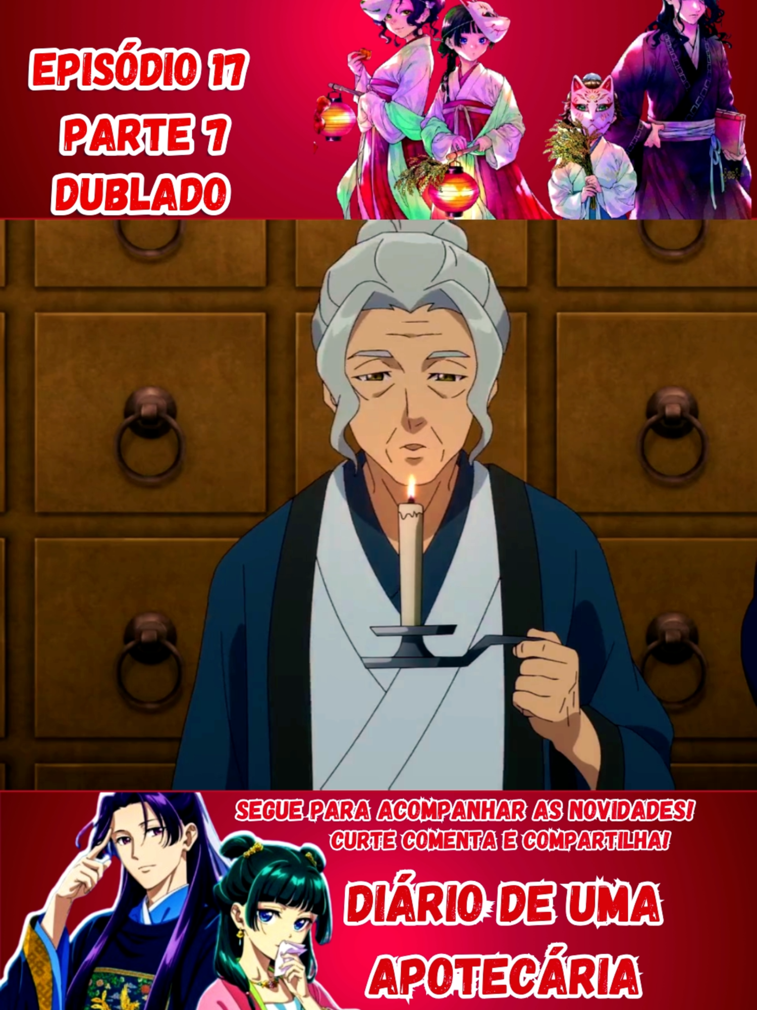 Anime: Diário de Uma Apotecária Dublado 2ª Temporada Episódio 17 Parte 7 #theapothecarydiaries #maomaoxjinshi #kusuriyanohitorigoto #diariodeumaapotecaria #Animedublado #animeedit #animetiktok #animeedition #anime