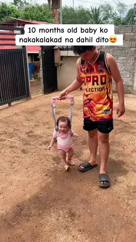 Wag hayaan na palaging nka upo si baby at nka higa dapat i practice niyo rin sa paglalakad☺️ #walker #babywalker #walkingbaby #babywalking #fyp 