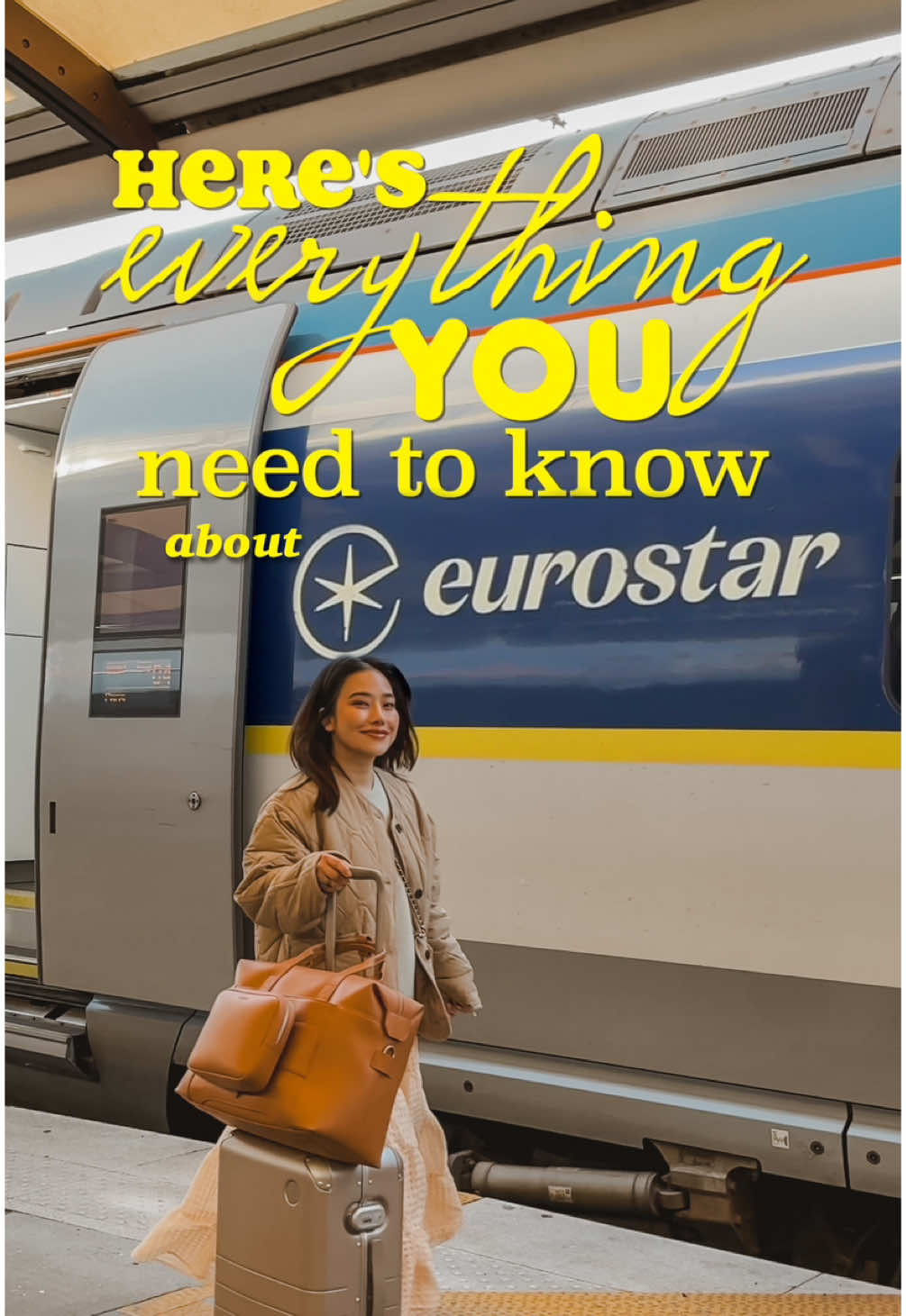 Here is your guide in taking the @Eurostar train. Also taking you from one city centre to another! Took the Eurostar from London to Paris 🚄🇬🇧➡️🇫🇷  It was such a smooth and comfy ride! We booked Eurostar Plus and it was worth it: We got spacious seats, a quiet cabin, wifi connectionand yes they served food and drinks on board! 🍽️🧃 💡 Tip: Book early to get the best prices, even for Plus class. Traveling in comfort makes a big difference! Do you prefer taking the train on your Europe trip or airplane? #eurostar #londontoparis #eurostarplus #traintravel #traveltips #eurosummer #eurotrip #parisguide 