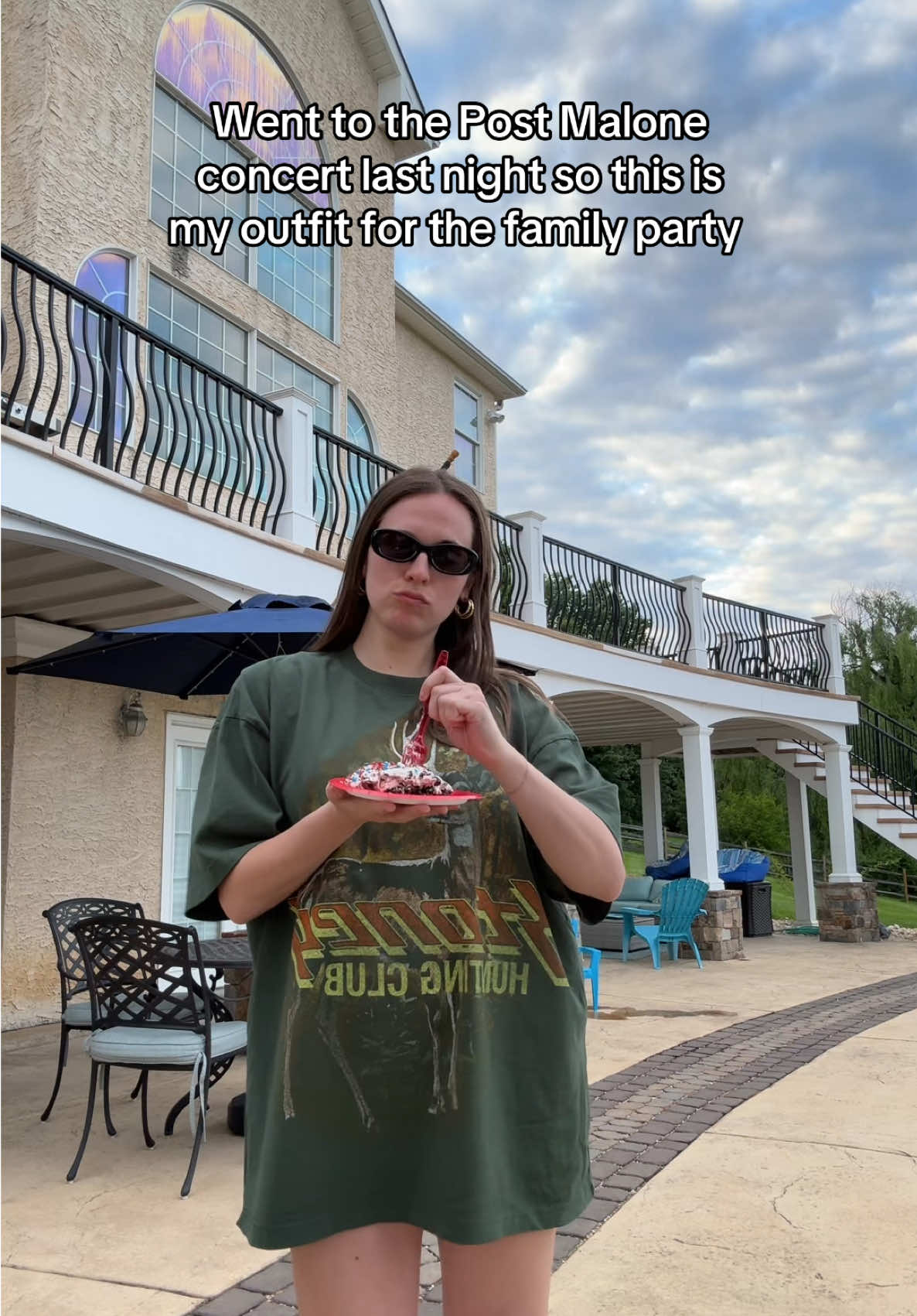 concert merch + a bathing suit #postmaloneconcert #concertmerch #familyparty #mdw #memorialdayweekend 