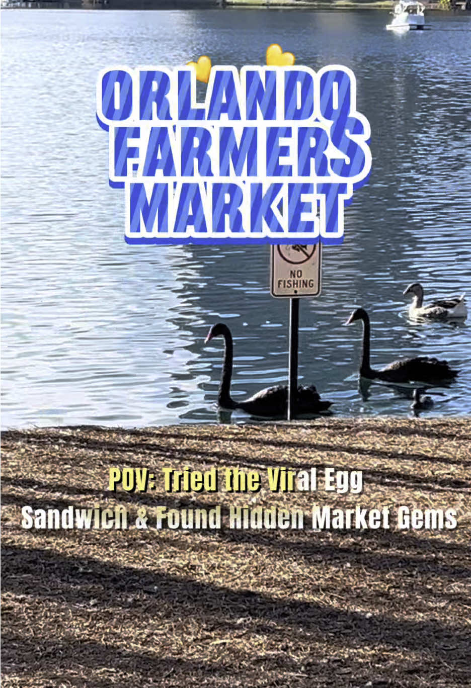 Come along with us to the Orlando Farmers Market at Lake Eola! 🌞✨ We kicked off our Sunday Funday with some viral breakfast sandwiches from Egg Dose, then cooled off with fresh coconut water from Natural Goodness 🥥. After fueling up, we took a stroll around the park, soaking in the vibes with ducks, swans, and the beautiful Lake Eola scenery. Whether you’re here for the food, the fun, or just to vibe with the birds, this market’s got something for everyone. Catch it every Sunday from 10 AM to 3 PM in downtown Orlando. Don’t sleep on it! 🛍️🦢🍳 #ItsOrlandoBitch #LakeEola #FarmersMarketFinds #SundayFunday #florida #farmersmarket 