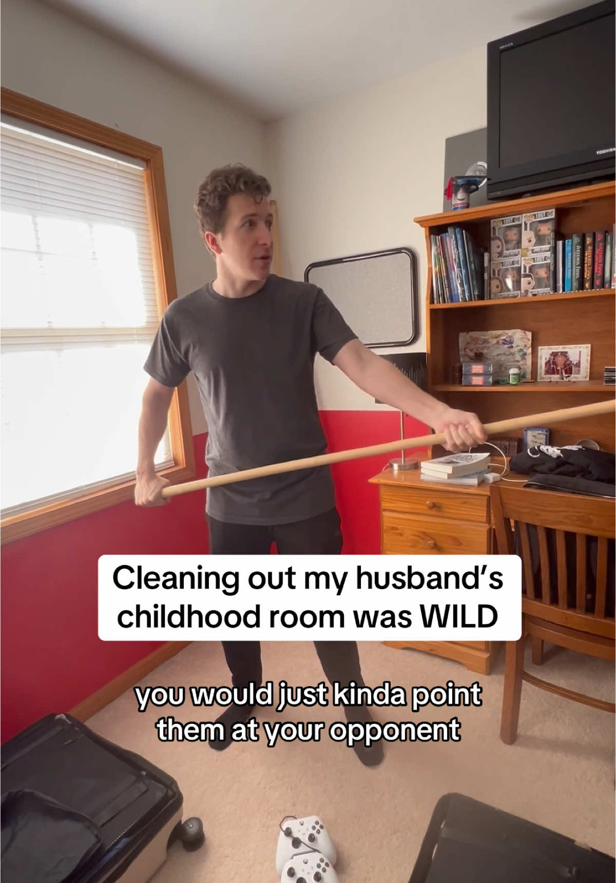 I was not allowed to dispose of these or the ninja stars  #bowstaff #medevial #combat #nerd #nerdstuff #renfaire 