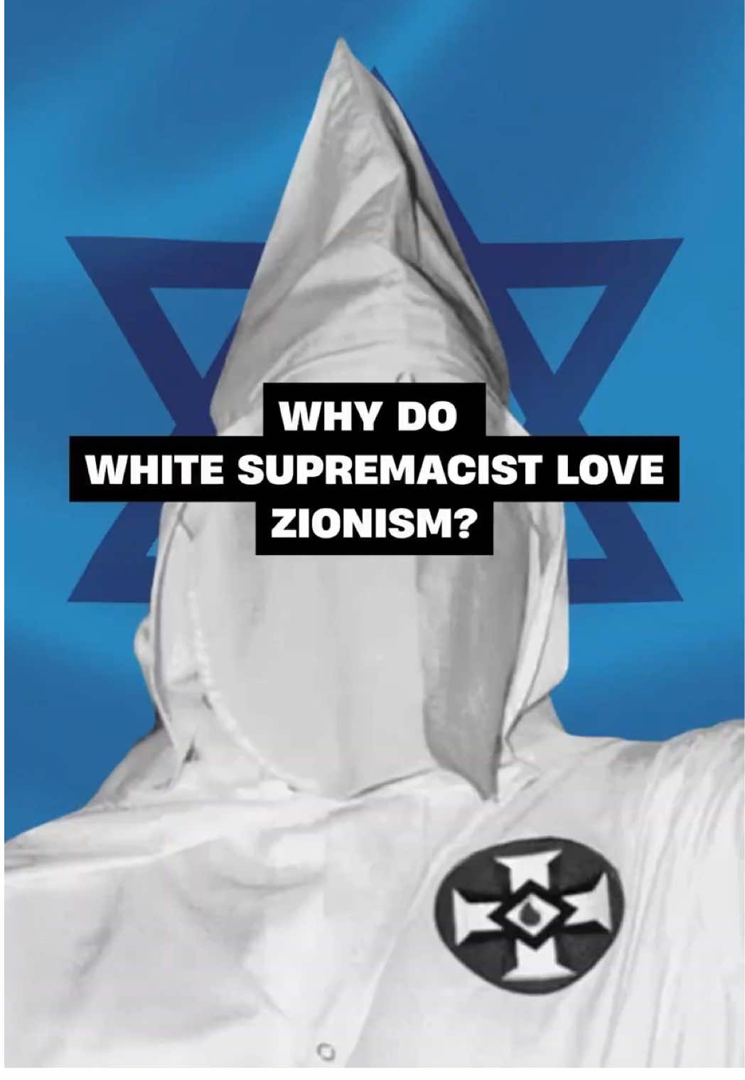 Why do white s*premacists—who hold deeply antis*mitic beliefs—support Z*onism? The answer lies in Z*onism itself. The latest from @mondoweiss is now streaming on Means TV