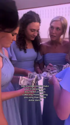 so much better for everyone 🤷🏻‍♀️🤪 #dollardance #wedding #weddingtok #weddingreception #weddingplanning 