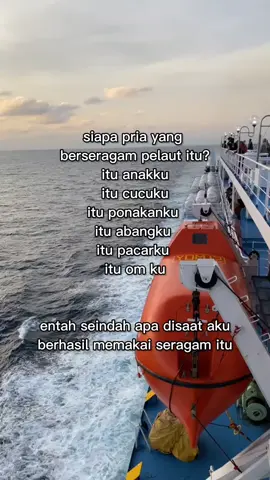 bismillah 🤲 #pelautmuda #pelautpunyacerita #captain #jalesvevajayamahe #perwiramuda #tarunapelayaran #akademi #maritim #amanjaya #4u #xyzbca #sailor #pelautindonesia #sukses 