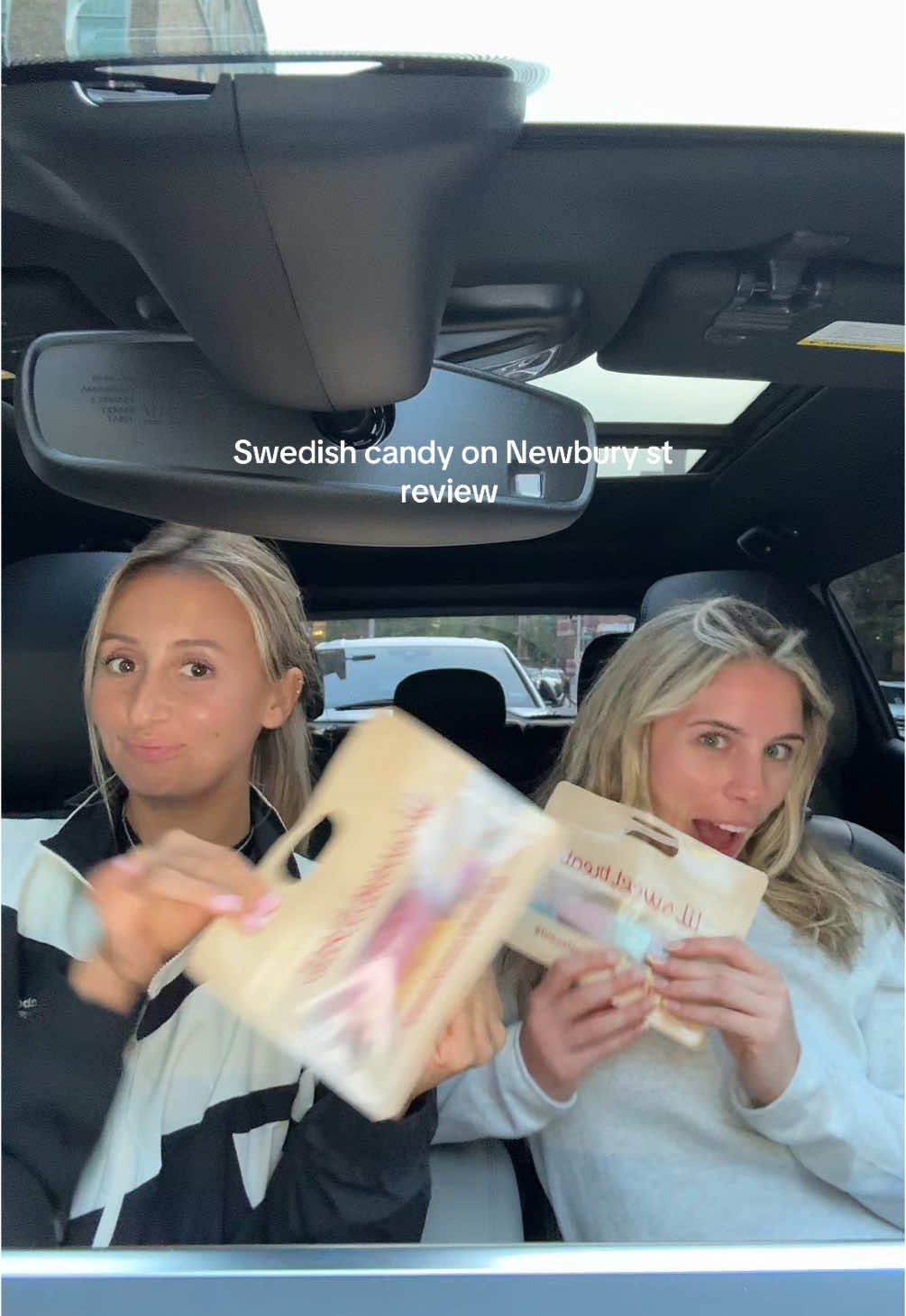 Obvi needed a little (whole bag) sweet treat after our day of Pilates, shopping, & dinner 