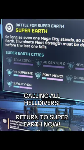 WHAT ARE WE DOING! ITS BEEN 12 HOURS AND WE’VE ALMOST LOST ALL OF THE CITIES ON SUPER EARTH. WHERE ARE THE REINFORCEMENTS #fyp #fypシ #helldivers #helldivers2gameplay #helldivers2game #helldivers2multiplayer #helldivers2 #helldivers2news #news #superearth #illuminate #refdosomthing 