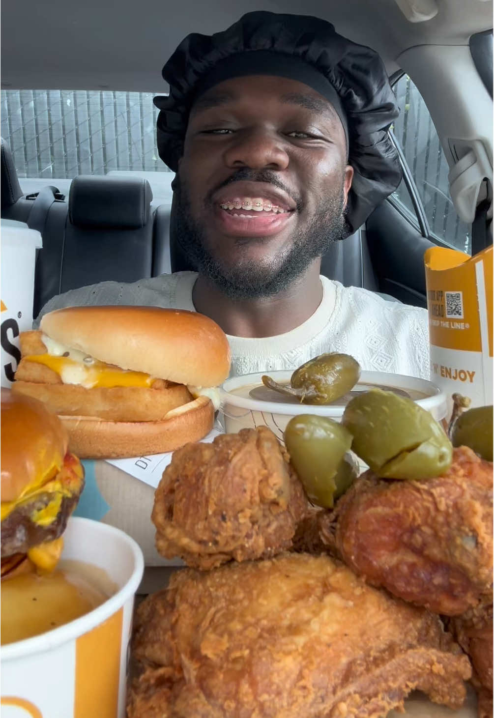 Church’s Chicken and McDonald’s the best combo? #fyp #viral #viralvideo #foodreview #fypシ #asmr #mukbang #mcdonalds #chicken 
