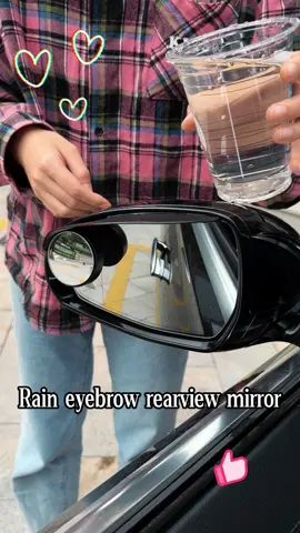 If your rearview mirror is very dirty, you can try this rain eyebrow rearview mirror#tiktokshopcrossborder_seasales #tiktokshopsgsale #fyp #tiktokshop #tiktok #fys #cars 
