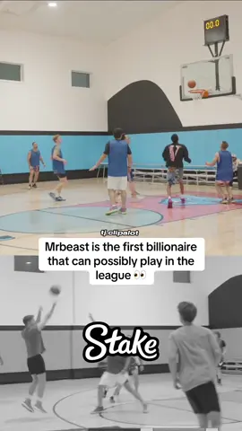 Mrbeast is the first billionaire that can possibly play in the league 👀 #mrbeast 