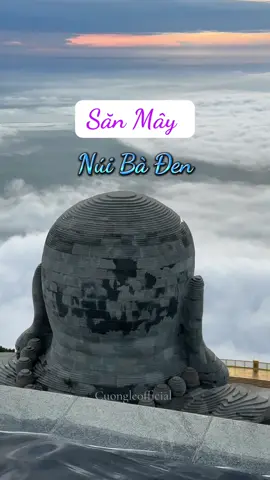 Sau một trận mưa to đêm qua Núi Bà Đen hôm nay xuất hiện biển mây trắng xóa tuyệt đẹp #nuibaden #sanmaynuibaden 