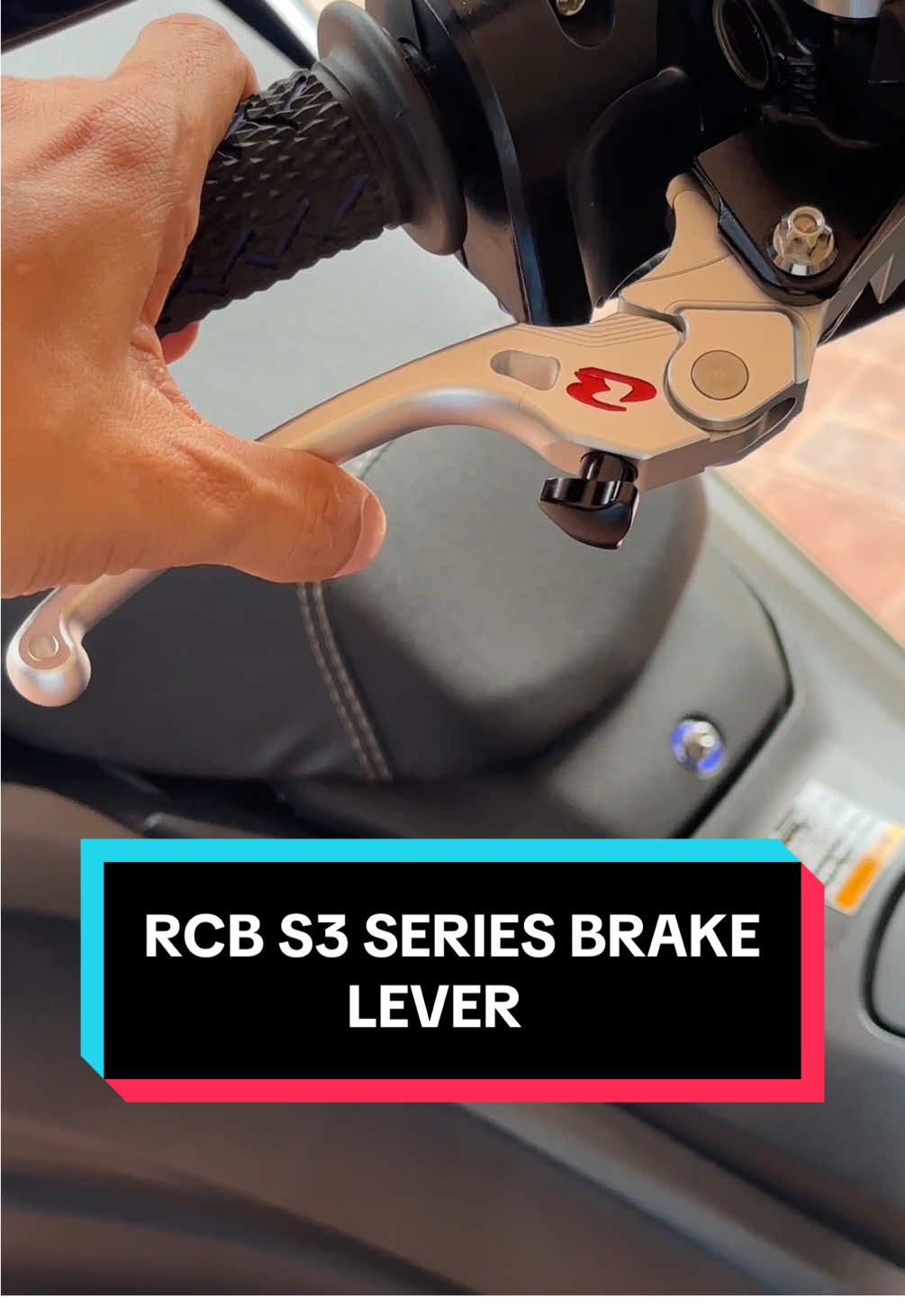 RCB S3 Series Brake Lever 💯👍 Dagdag detalye at porma sa setup up ideas at accessories ng motor mo. #nmax #nmaxaccesories 