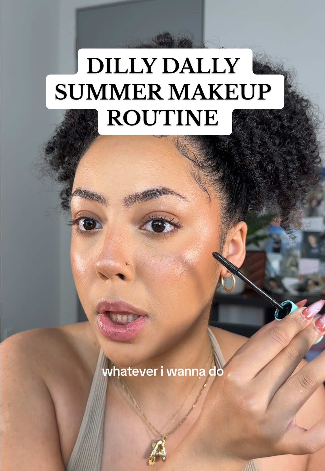 Replying to @Amara🥀🌸  summer makeup routine 🌞 for dilly dallying 🙂‍↕️! #MakeupRoutine #makeuptutorial #summermakeup #makeuptips 